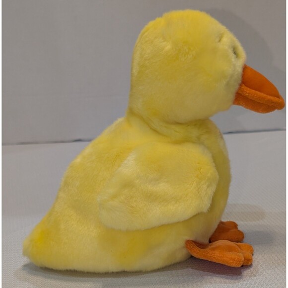 Lot of 2 TY Beanie Baby Birds Quackers Yellow Duck and Kuku White Cockatoo - Picture 6 of 14